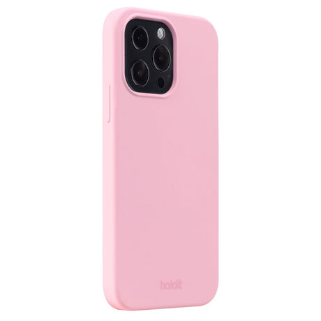 Holdit iPhone 13 Pro Soft Touch Silikone Cover - Pink