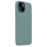 Holdit iPhone 14 / 13 Soft Touch Silikone Cover - Moss Green