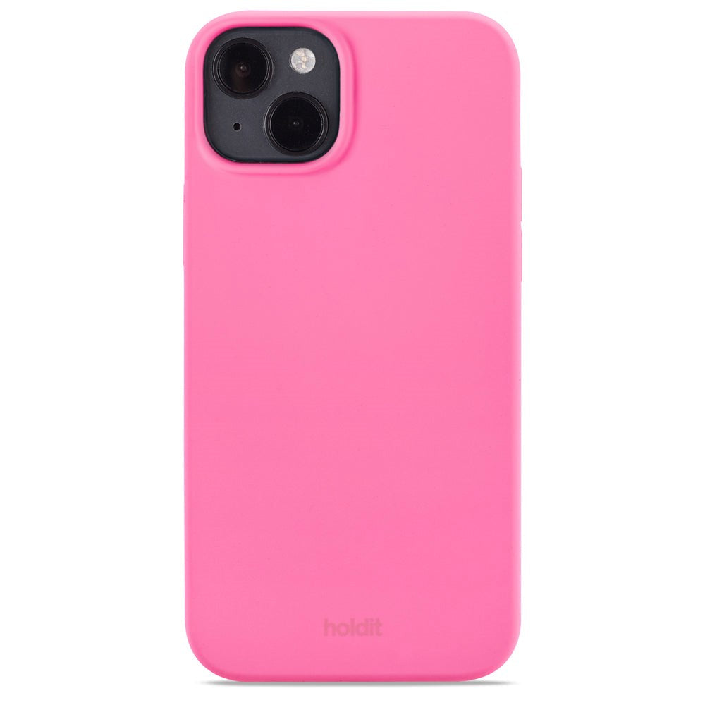 Holdit iPhone 14 Plus Soft Touch Silikone Cover - Bright Pink