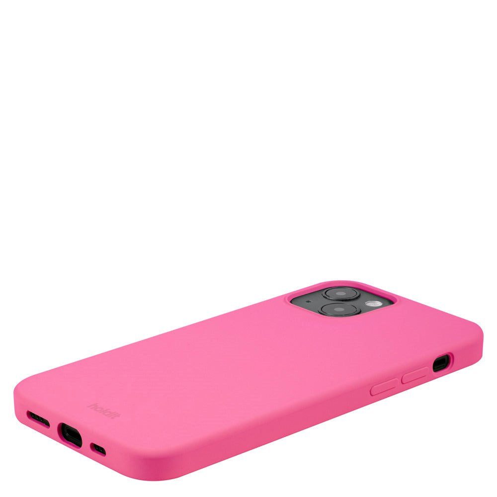 Holdit iPhone 14 Plus Soft Touch Silikone Cover - Bright Pink