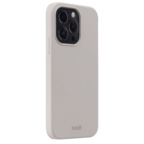 Holdit iPhone 14 Pro Soft Touch Silikone Cover - Taupe