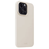 Holdit iPhone 14 Pro Soft Touch Silikone Cover - Light Beige