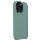 Holdit iPhone 14 Pro Soft Touch Silikone Cover - Moss Green