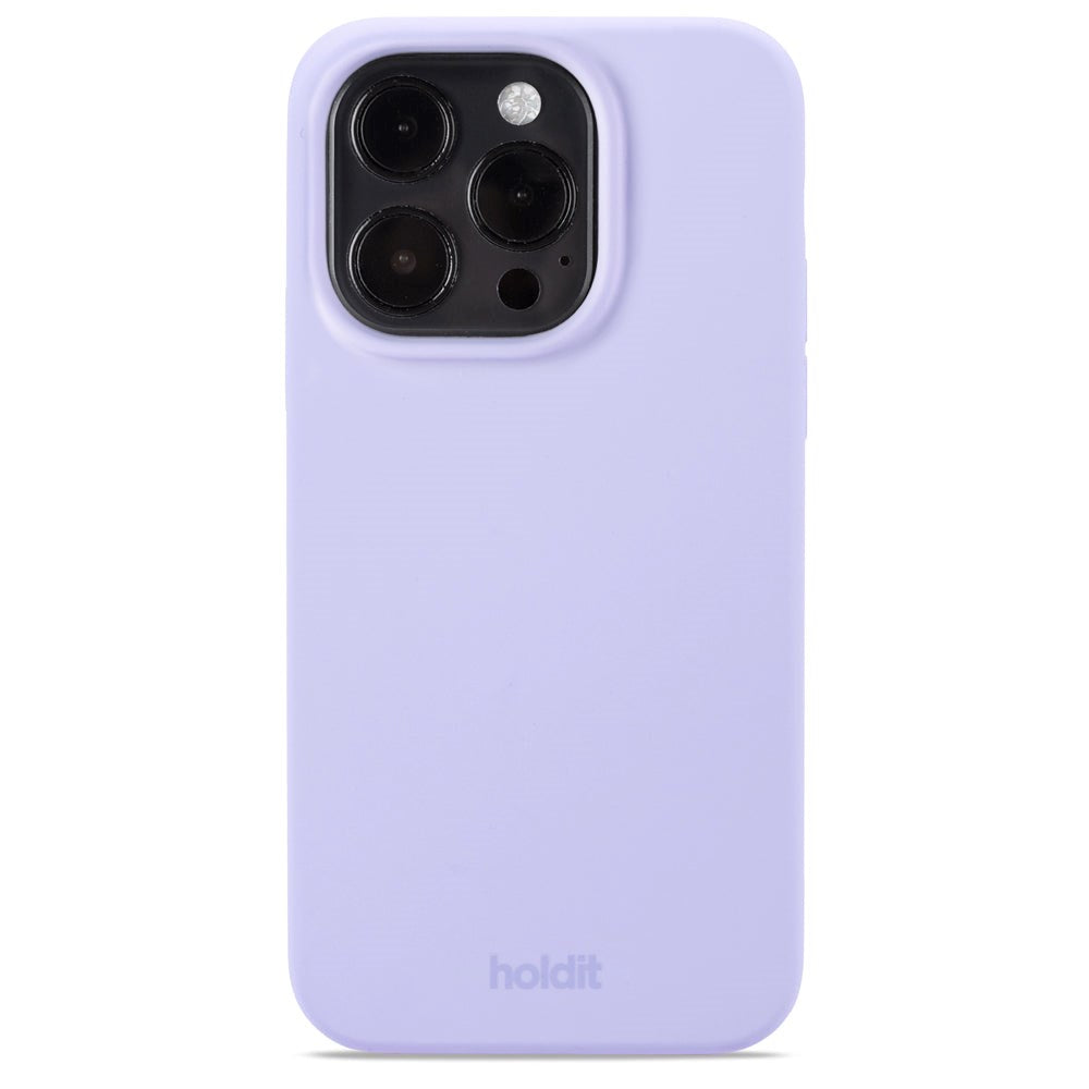 Holdit iPhone 14 Pro Soft Touch Silikone Cover - Lavender