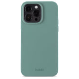 Holdit iPhone 14 Pro Max Soft Touch Silikone Cover - Moss Green