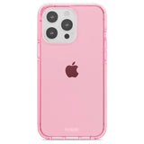 Holdit iPhone 14 Pro Max Seethru Cover - Bright Pink