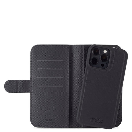 Holdit iPhone 14 Pro Max Wallet Magnet Cover - Black