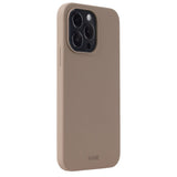 Holdit iPhone 14 Pro Max Soft Touch Silikone Cover - Mocha Brown