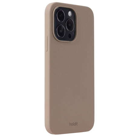 Holdit iPhone 14 Pro Max Soft Touch Silikone Cover - Mocha Brown