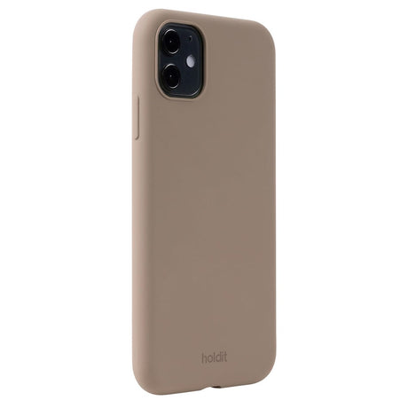 Holdit iPhone 11 Soft Touch Silikone Cover - Mocha Brown