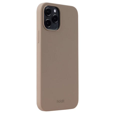 Holdit iPhone 12/12 Pro Soft Touch Silikone Cover - Mocha Brown