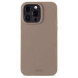 Holdit iPhone 13 Pro Soft Touch Silikone Cover - Mocha Brown