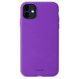 Holdit iPhone 11 Soft Touch Silikone Cover - Bright Purple