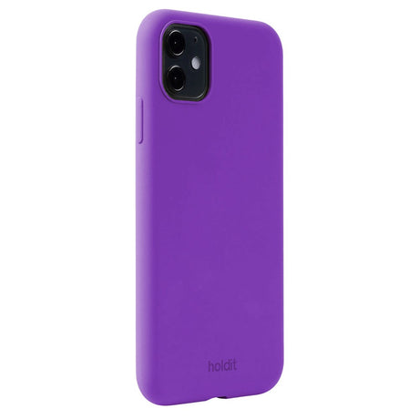 Holdit iPhone 11 Soft Touch Silikone Cover - Bright Purple