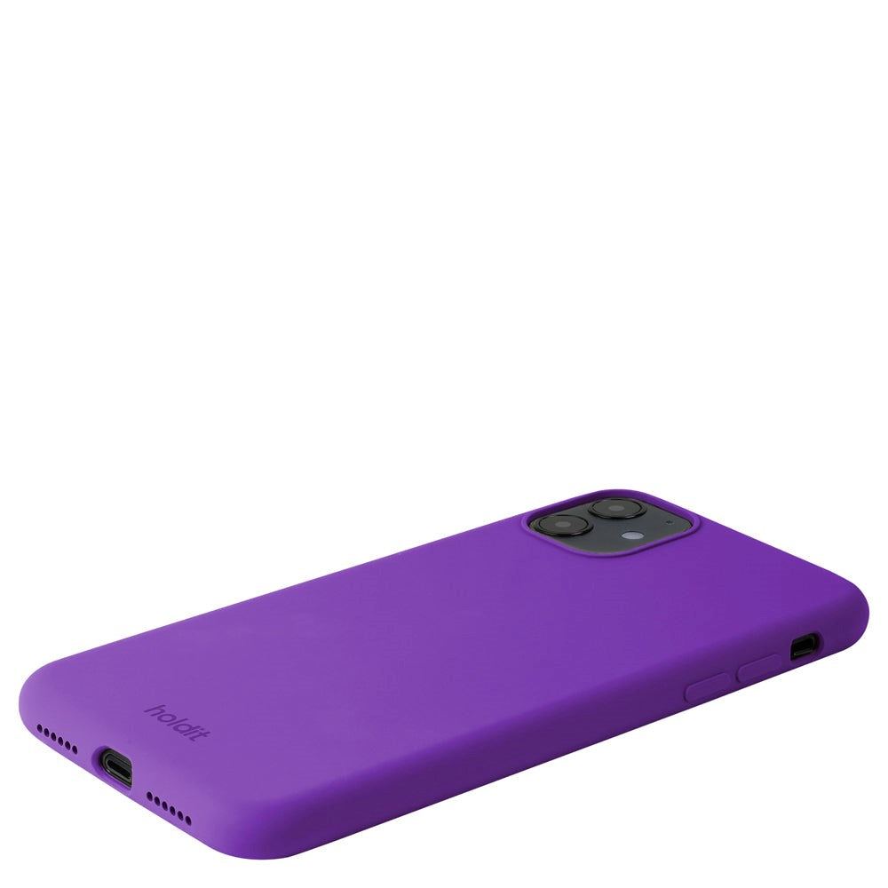 Holdit iPhone 11 Soft Touch Silikone Cover - Bright Purple