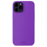 Holdit iPhone 12 Pro Max Soft Touch Silikone Cover - Bright Purple