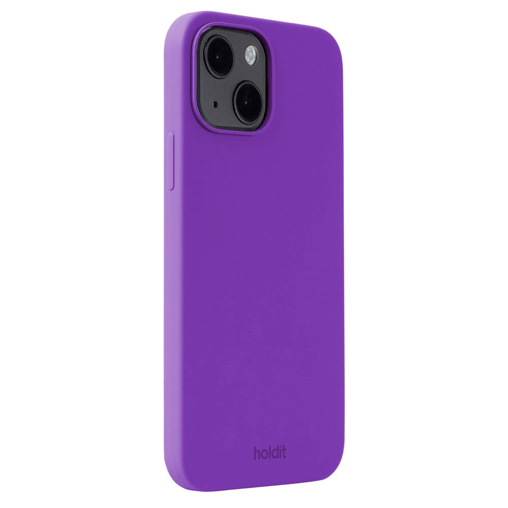 Holdit iPhone 13 Soft Touch Silikone Cover - Bright Purple