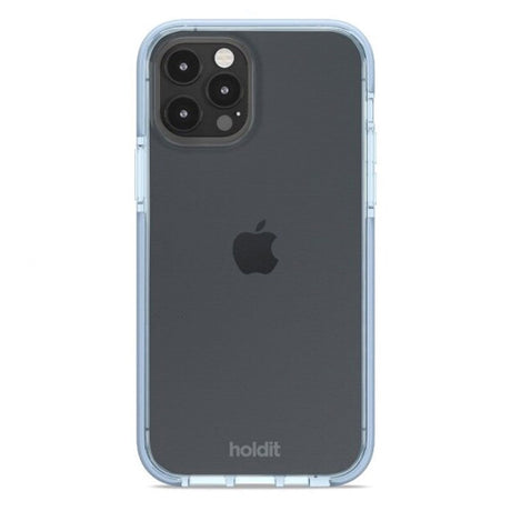 Holdit iPhone 12 / 12 Pro Seethru Cover - Mineral Blue