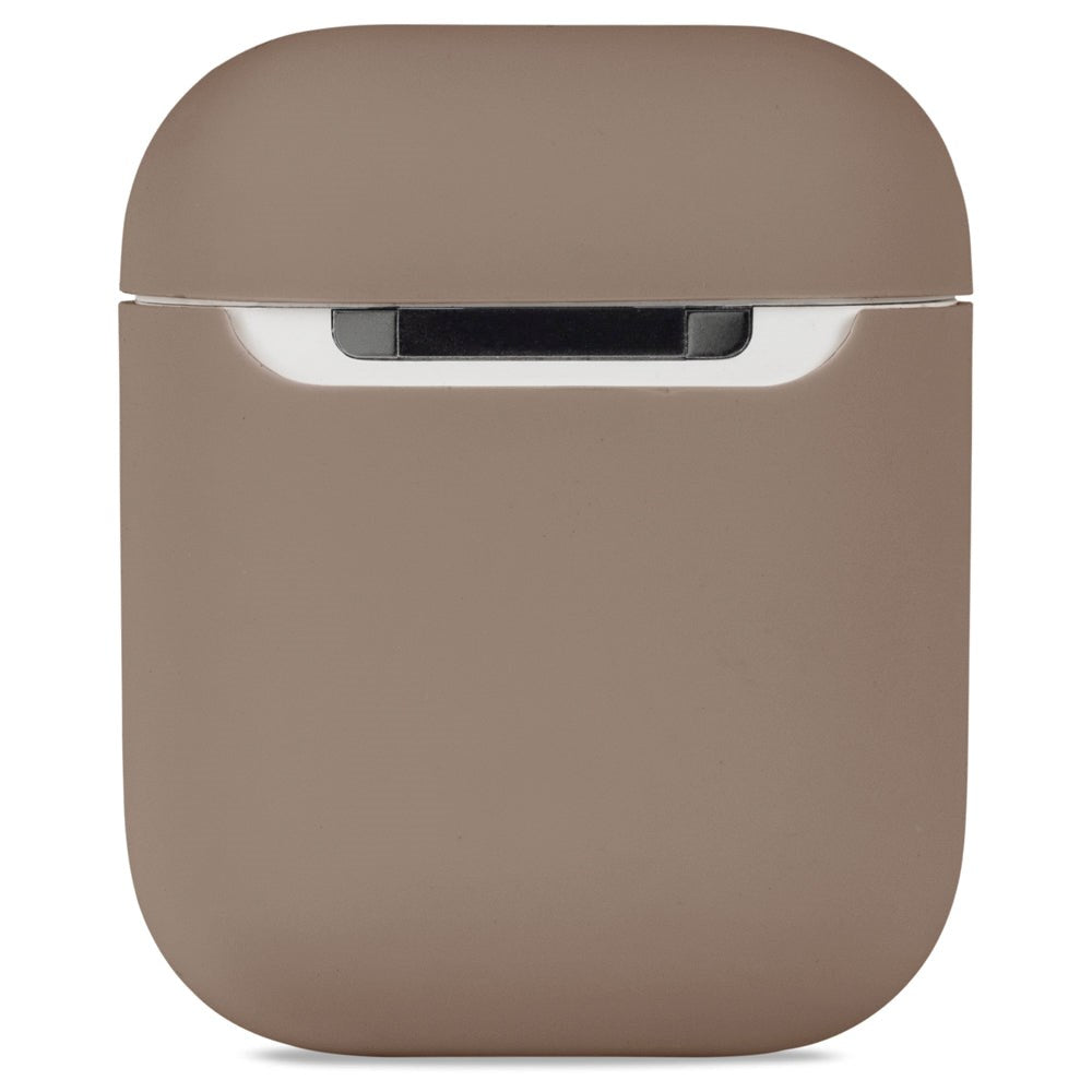 Holdit Nygård Silikone Cover Til AirPods (1 & 2. gen.) - Mocha Brown