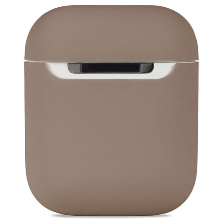 Holdit Nygård Silikone Cover Til AirPods (1 & 2. gen.) - Mocha Brown