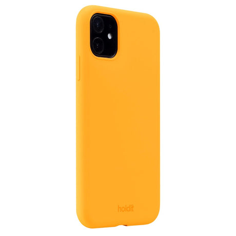 Holdit iPhone 11 Soft Touch Silikone Cover - Orange Juice