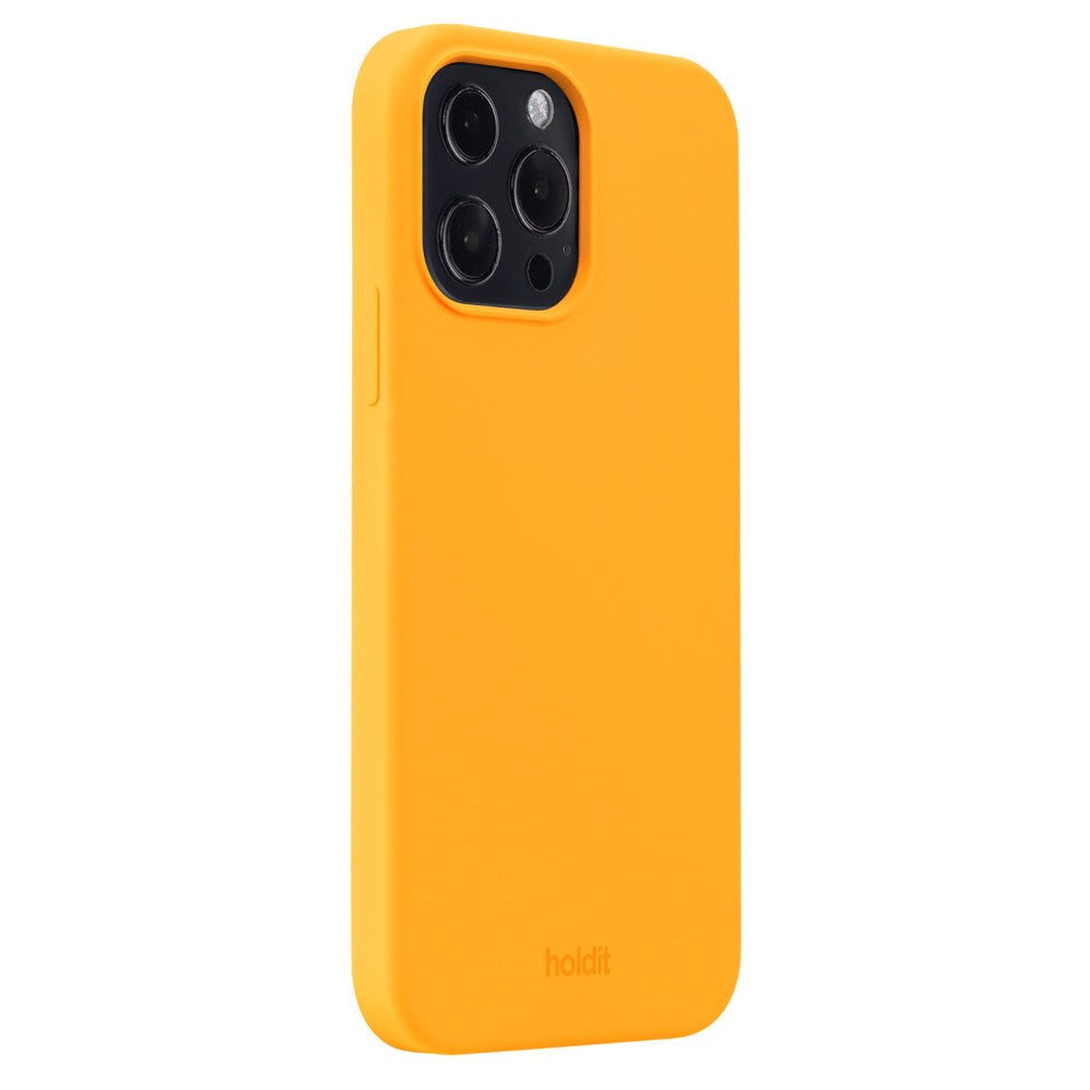 Holdit iPhone 13 Pro Max Soft Touch Silikone Cover - Orange Juice