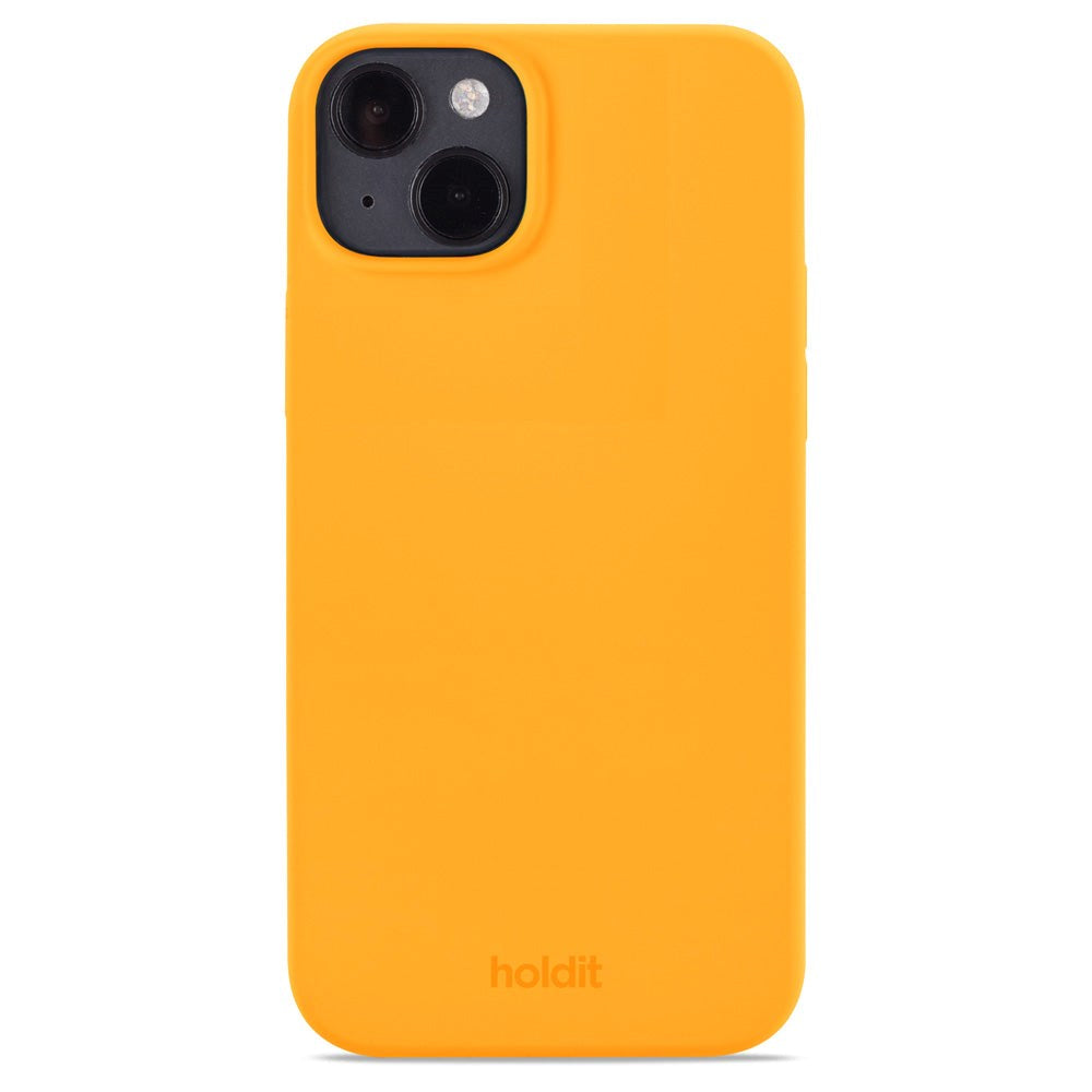 Holdit iPhone 14 Plus Soft Touch Silikone Cover - Orange Juice