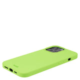 Holdit iPhone 13 Pro Max Soft Touch Silikone Cover - Acid Green