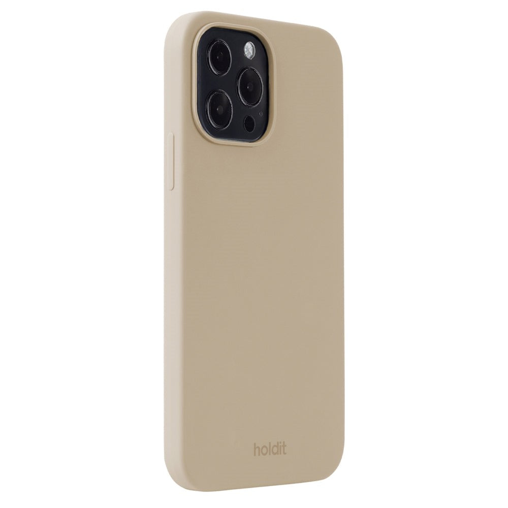 Holdit iPhone 13 Pro Max Soft Touch Silikone Cover - Latte Beige