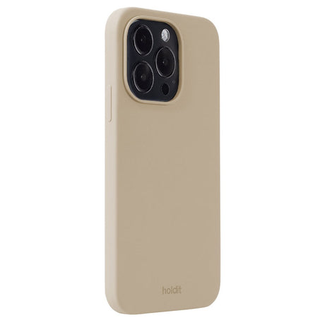 Holdit iPhone 14 Pro Soft Touch Silikone Cover - Latte Beige