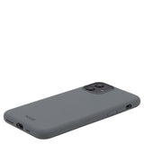 Holdit iPhone 11 Soft Touch Silikone Cover - Space Gray