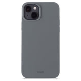 Holdit iPhone 14 Plus Soft Touch Silikone Cover - Space Gray