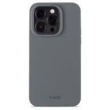 Holdit iPhone 14 Pro Soft Touch Silikone Cover - Space Gray