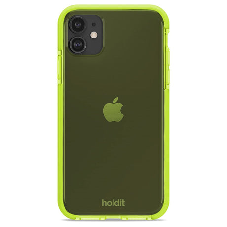 Holdit iPhone 11 Seethru Cover - Acid Green