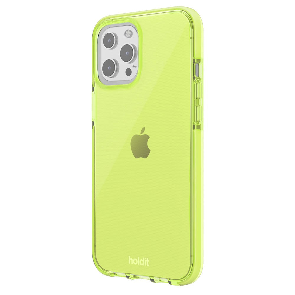 Holdit iPhone 13 Pro Max Seethru Cover - Acid Green