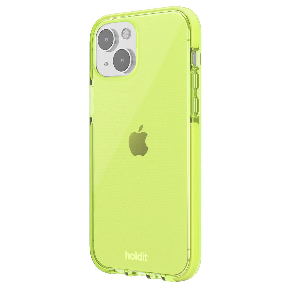 Holdit iPhone 14 / 13 Seethru Cover - Acid Green