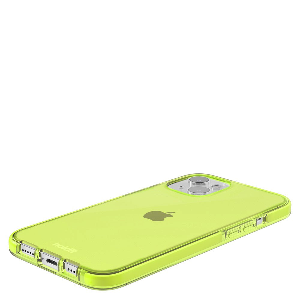 Holdit iPhone 14 Plus Seethru Cover - Acid Green