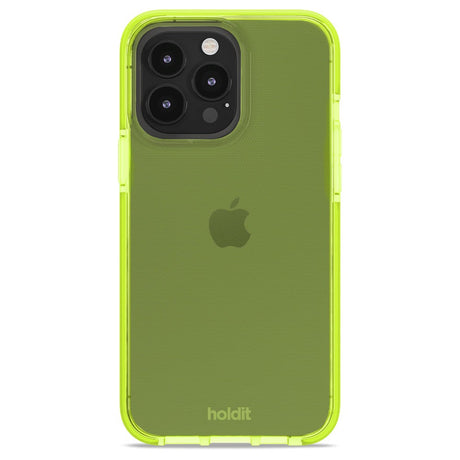 Holdit iPhone 14 Pro Max Seethru Cover - Acid Green