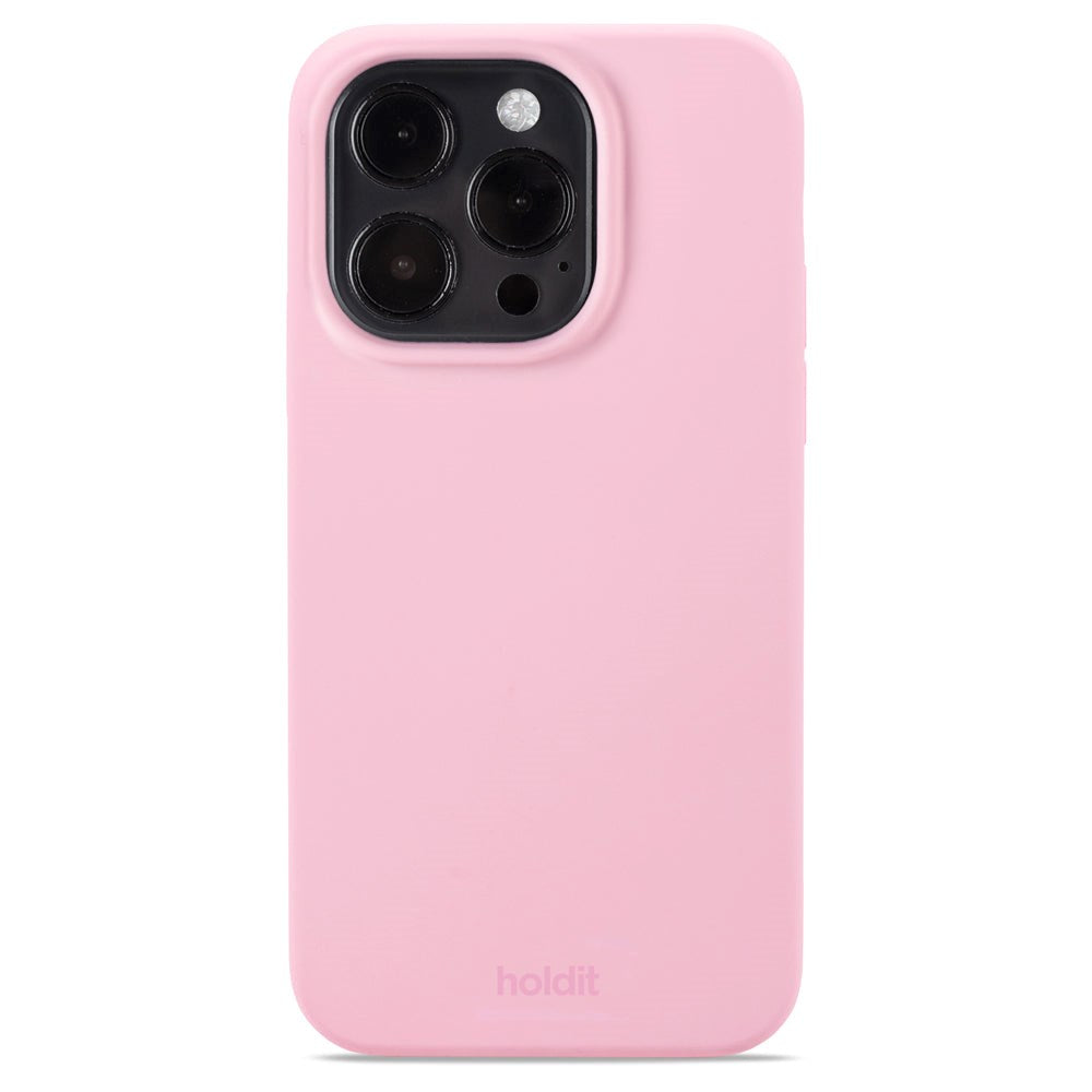 Holdit iPhone 14 Pro Soft Touch Silikone Case - Pink