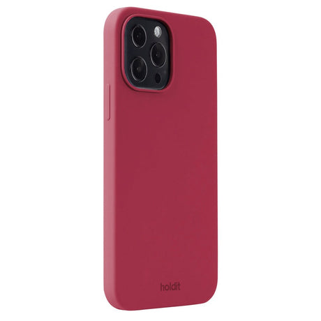 Holdit iPhone 13 Pro Max Soft Touch Silikone Cover - Red Velvet