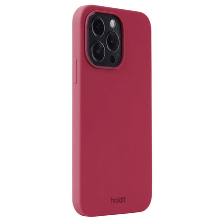 Holdit iPhone 14 Pro Max Soft Touch Silikone Cover - Red Velvet