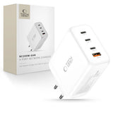 Tech-Protect Vægoplader m. 3x USB-C / 1x USB-A - 200W - Hvid