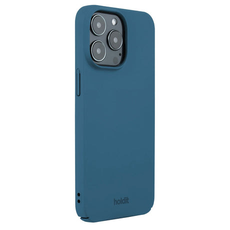 Holdit iPhone 13 Pro Slim Plastic Case - Denim Blue