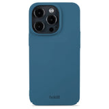 Holdit iPhone 14 Pro Slim Plastic Case - Denim Blue