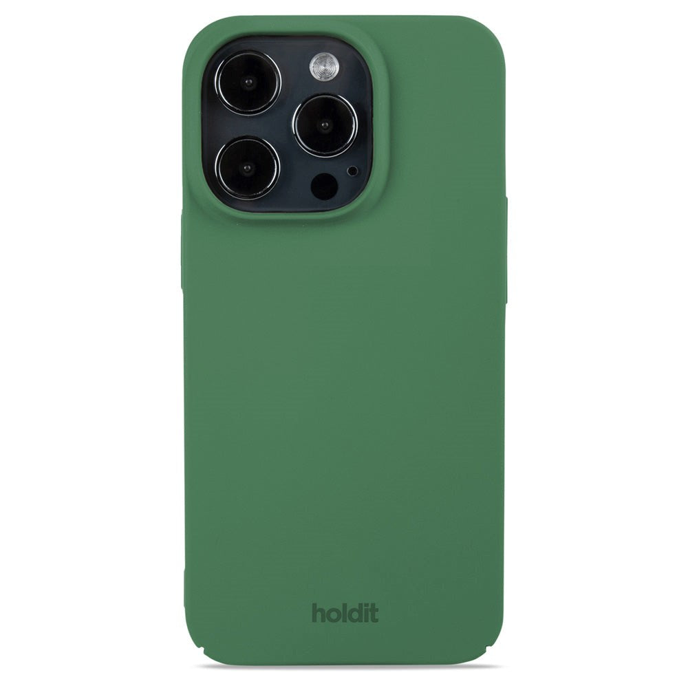 Holdit iPhone 14 Pro Slim Plastic Case - Forest Green