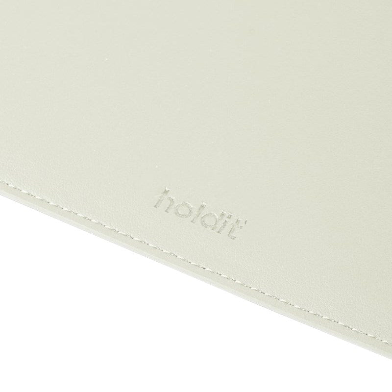 Holdit Vegansk Læder Laptop Case 14" (32.5 x 22.7cm) - White Moss