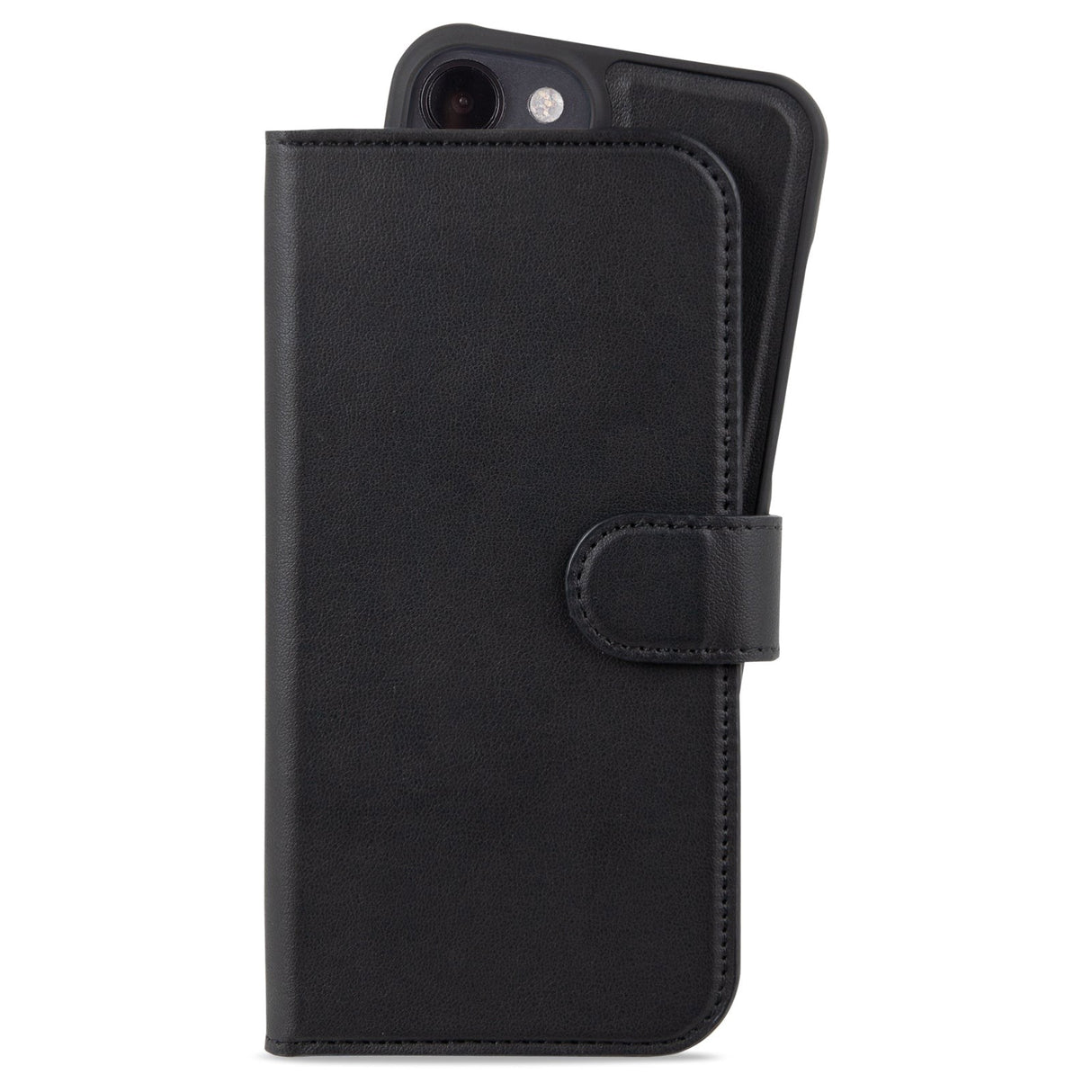 Holdit iPhone 14 / 13 Wallet Case Magnet Plus - Flip Cover - Black