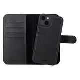 Holdit iPhone 14 / 13 Wallet Case Magnet Plus - Flip Cover - Black