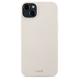 Holdit iPhone 15 Plus Slim Plastic Case - Light Beige