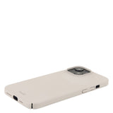 Holdit iPhone 15 Plus Slim Plastic Case - Light Beige